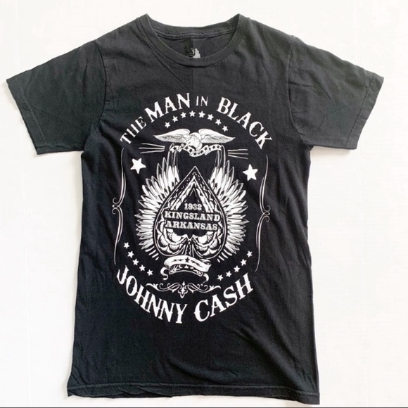 Zion Rootswear Tops - Zion Rootswear Johnny Cash Graphic Tee